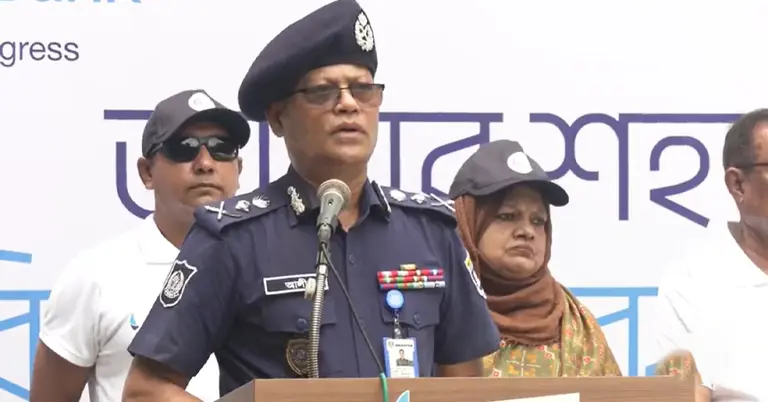 পুলিশ প্রধান মো. আলী হোসেন ফকির